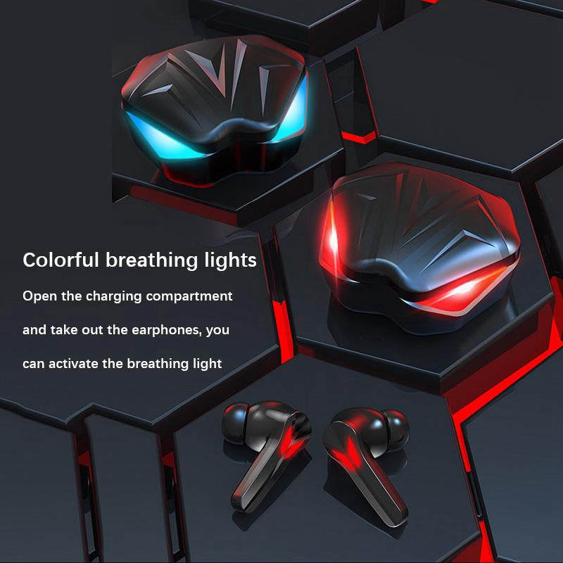 J13 Bluetooth Earbuds Binaural In-Ear Gaming Headset Dual Mode E-Sport Headphone with Digital Display Breathing Light J13 Bluetooth Earbuds Binaural In-Ear Gaming Headset Dual Mode E-Sport Headphone with Digital Display Breathing Light
